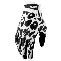 Gants cross Thor Launchmode Namir - Blanc Noir