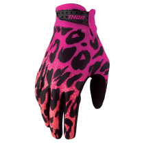 Gants cross enfant Thor Launchmode Namir - Rose Fuschia Noir