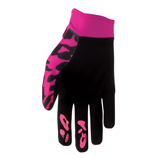 Gants cross enfant Thor Launchmode Namir - Rose Fuschia Noir
