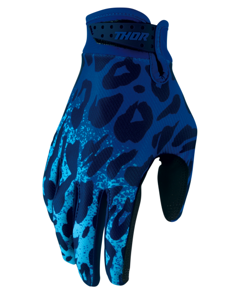 Gants cross enfant Thor Launchmode Namir - Bleu