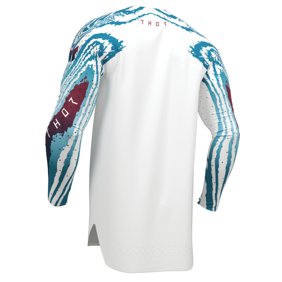 Maillot cross Thor 2027 Sportmode Damascus - Blanc