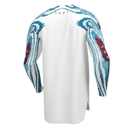 Maillot cross Thor 2027 Sportmode Damascus - Blanc