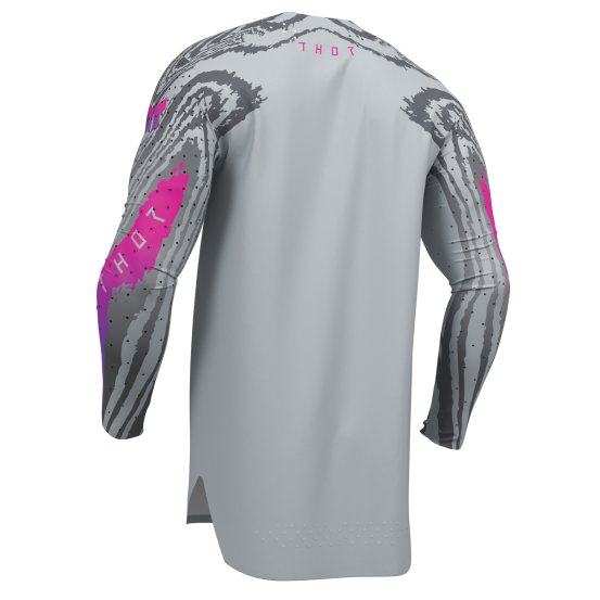 Maillot cross Thor 2027 Sportmode Damascus - Gris