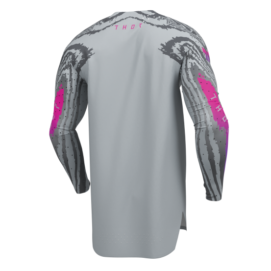 Maillot cross Thor 2027 Sportmode Damascus - Gris