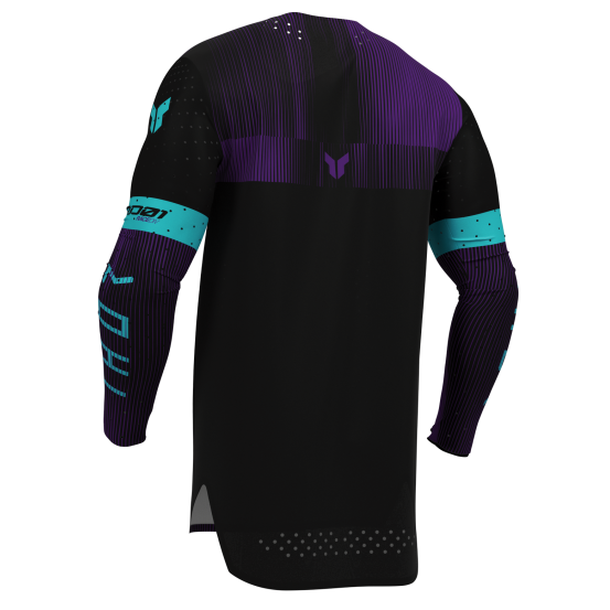 Maillot cross Thor 2027 Sportmode Vanish - Noir Violet