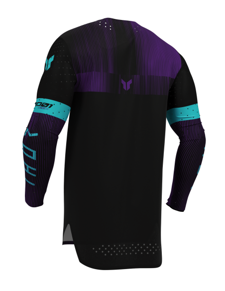 Maillot cross Thor 2027 Sportmode Vanish - Noir Violet