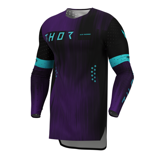 Maillot cross Thor 2027 Sportmode Vanish - Noir Violet