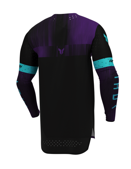 Maillot cross Thor 2027 Sportmode Vanish - Noir Violet