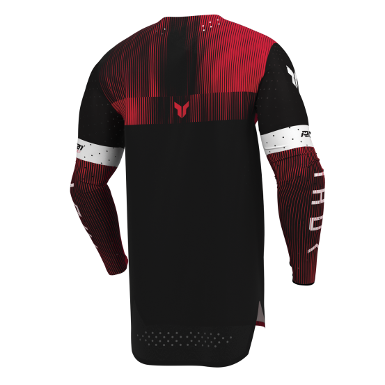 Maillot cross Thor 2027 Sportmode Vanish - Noir Rouge