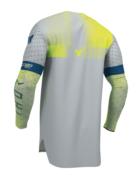 Maillot cross Thor 2027 Sportmode Vanish - Gris Bleu