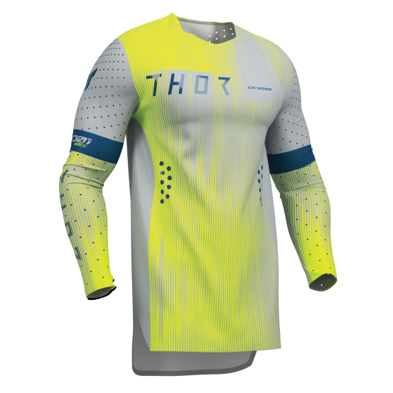 Maillot cross Thor 2027 Sportmode Vanish - Gris Bleu