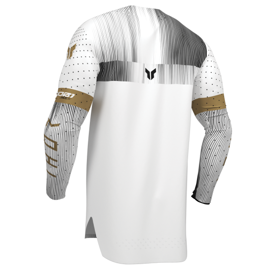 Maillot cross Thor 2027 Sportmode Vanish - Blanc Noir
