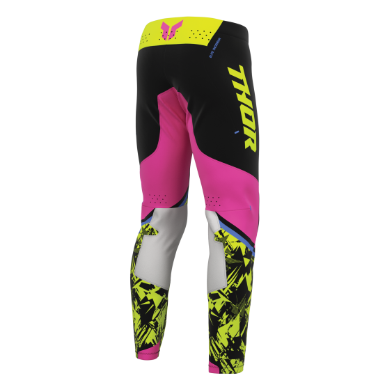 Pantalon cross Thor 2027 Sportmode Punkd - Noir Rose Fuchsia