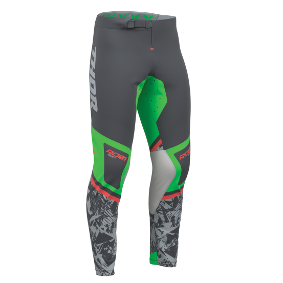 Pantalon cross Thor 2027 Sportmode Punkd - Gris Charcoal Vert