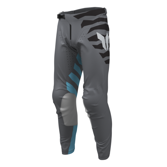 Pantalon cross Thor 2027 Launchmode Shredder - Gris Charcoal Aqua