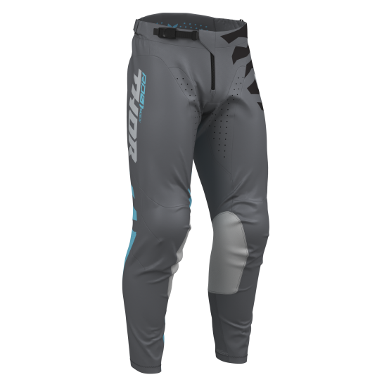 Pantalon cross Thor 2027 Launchmode Shredder - Gris Charcoal Aqua