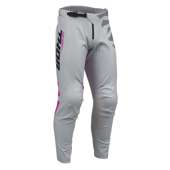 Pantalon cross Thor 2027 Launchmode Shredder - Gris Rose Fuchsia