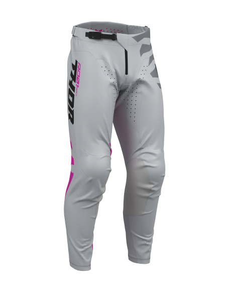 Pantalon cross Thor 2027 Launchmode Shredder - Gris Rose Fuchsia