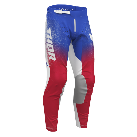 Pantalon cross Thor 2027 Launchmode Air Darkside - Blanc Bleu