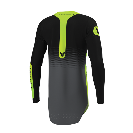 Maillot cross femme Thor 2027 Sportmode Merge - Gris Charcoal Noir
