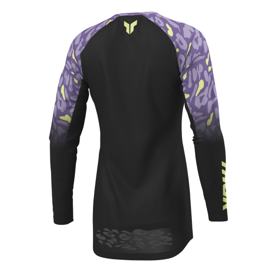 Maillot cross femme Thor 2027 Launchmode Spotted - Noir Violet