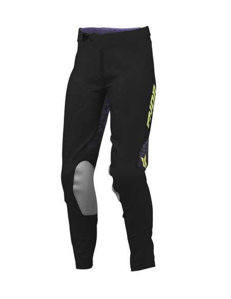 Pantalon cross femme Thor 2027 Launchmode Spotted - Noir Violet