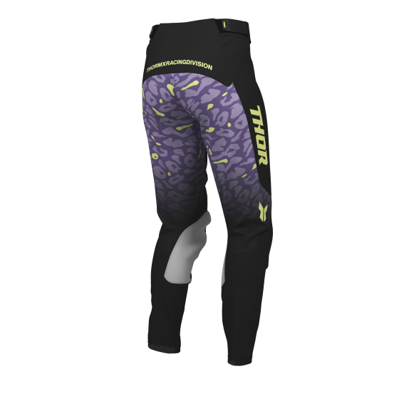 Pantalon cross femme Thor 2027 Launchmode Spotted - Noir Violet