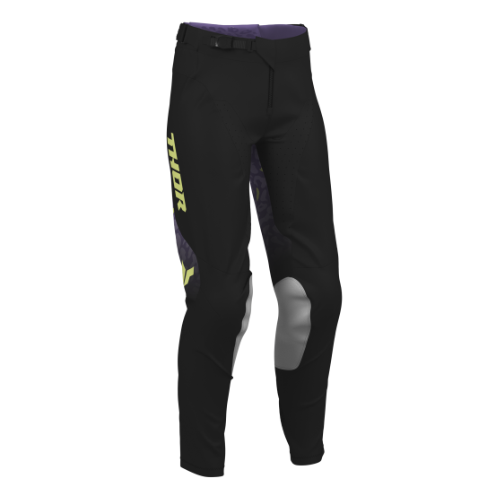 Pantalon cross femme Thor 2027 Launchmode Spotted - Noir Violet