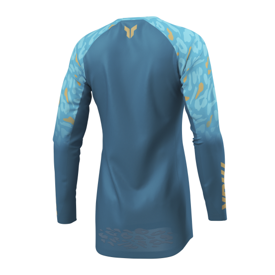 Maillot cross femme Thor 2027 Launchmode Spotted - Vert Starlight