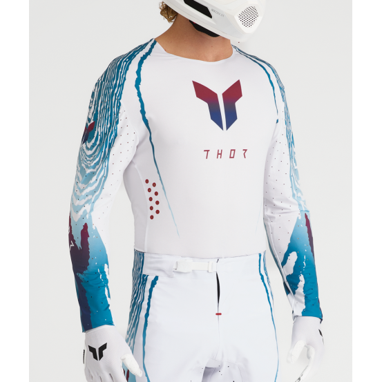 Tenue cross Thor 2027 Sportmode Damascus - Blanc