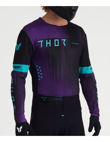 Tenue cross Thor 2027 Sportmode Vanish - Noir Violet