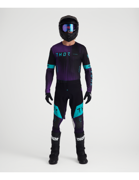 Tenue cross Thor 2027 Sportmode Vanish - Noir Violet