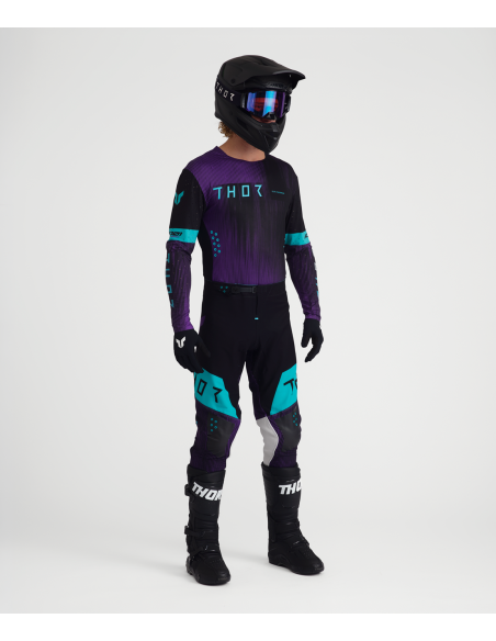 Tenue cross Thor 2027 Sportmode Vanish - Noir Violet