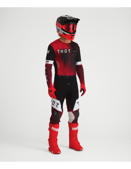 Tenue cross Thor 2027 Sportmode Vanish - Noir Rouge