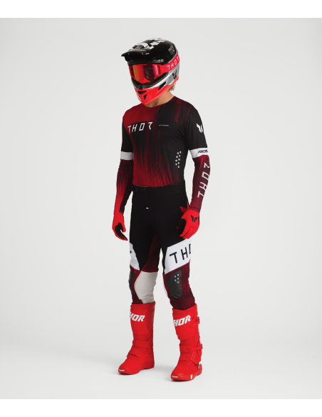 Tenue cross Thor 2027 Sportmode Vanish - Noir Rouge