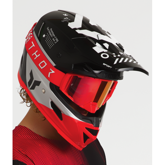 Tenue cross Thor 2027 Sportmode Vanish - Noir Rouge