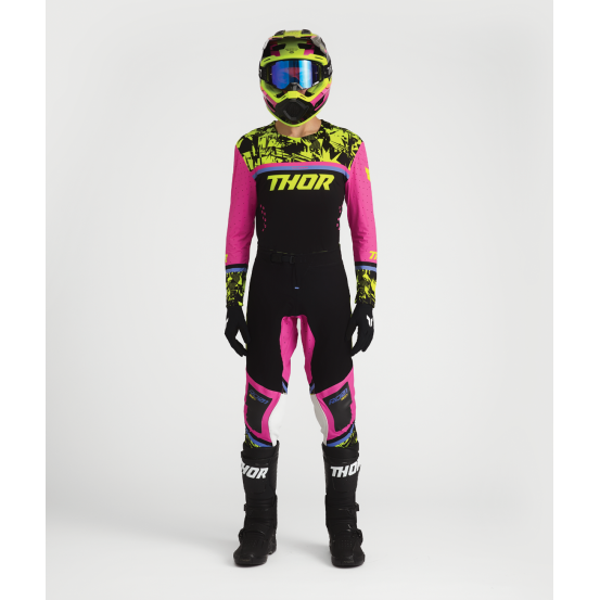 Tenue cross Thor 2027 Sportmode Punkd - Noir Rose Fuchsia