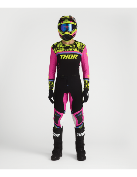 Tenue cross Thor 2027 Sportmode Punkd - Noir Rose Fuchsia