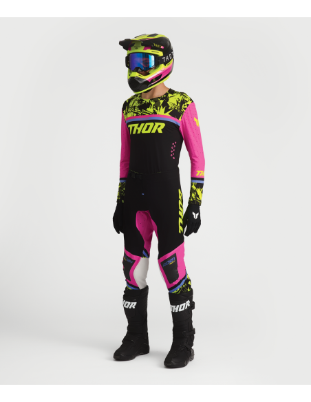 Tenue cross Thor 2027 Sportmode Punkd - Noir Rose Fuchsia