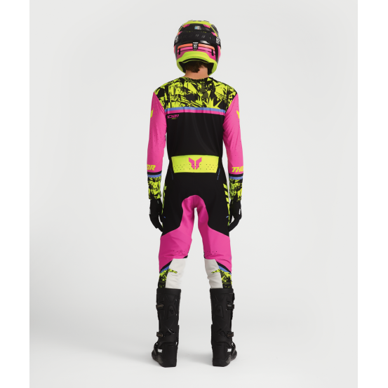 Tenue cross Thor 2027 Sportmode Punkd - Noir Rose Fuchsia