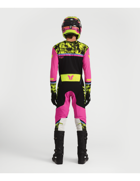 Tenue cross Thor 2027 Sportmode Punkd - Noir Rose Fuchsia