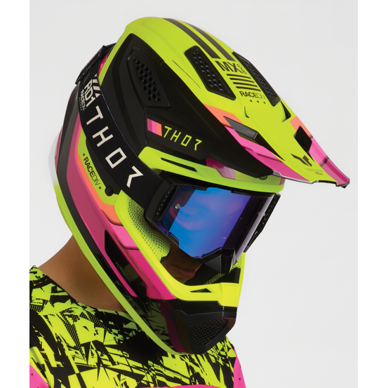 Tenue cross Thor 2027 Sportmode Punkd - Noir Rose Fuchsia