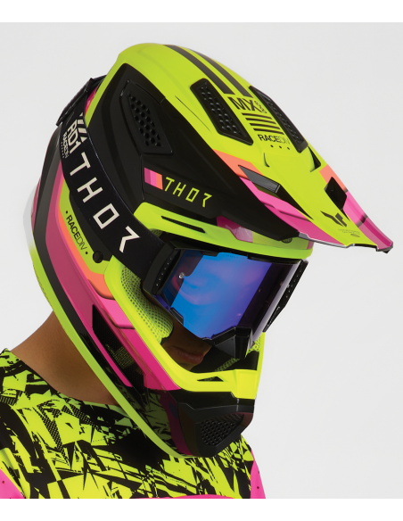 Tenue cross Thor 2027 Sportmode Punkd - Noir Rose Fuchsia