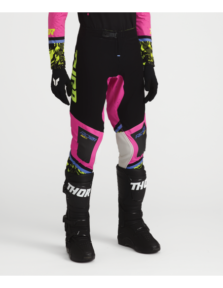 Tenue cross Thor 2027 Sportmode Punkd - Noir Rose Fuchsia