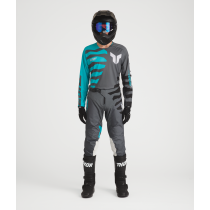 Tenue cross Thor 2027 Launchmode Shredder - Gris Charcoal Aqua