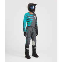 Tenue cross Thor 2027 Launchmode Shredder - Gris Charcoal Aqua 2