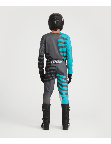 Tenue cross Thor 2027 Launchmode Shredder - Gris Charcoal Aqua