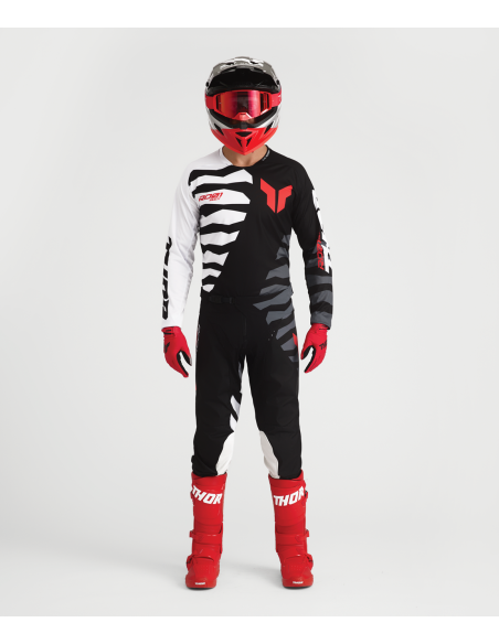 Tenue cross Thor 2027 Launchmode Shredder - Noir Blanc