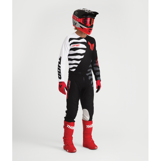 Tenue cross Thor 2027 Launchmode Shredder - Noir Blanc