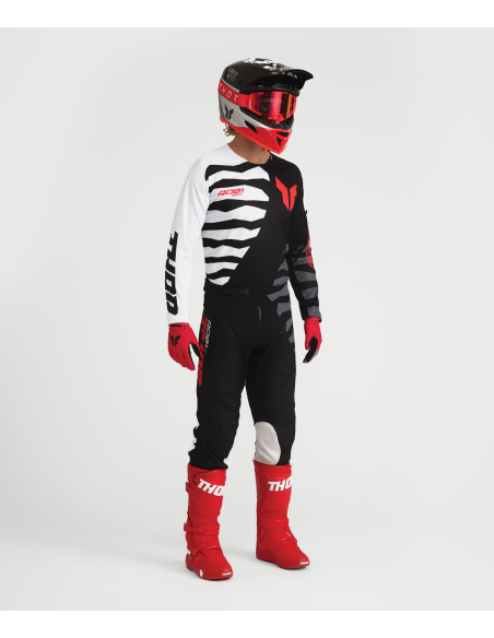 Tenue cross Thor 2027 Launchmode Shredder - Noir Blanc